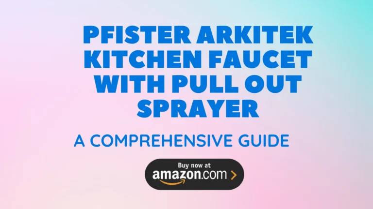 Pfister Arkitek Kitchen Faucet with Pull Out Sprayer