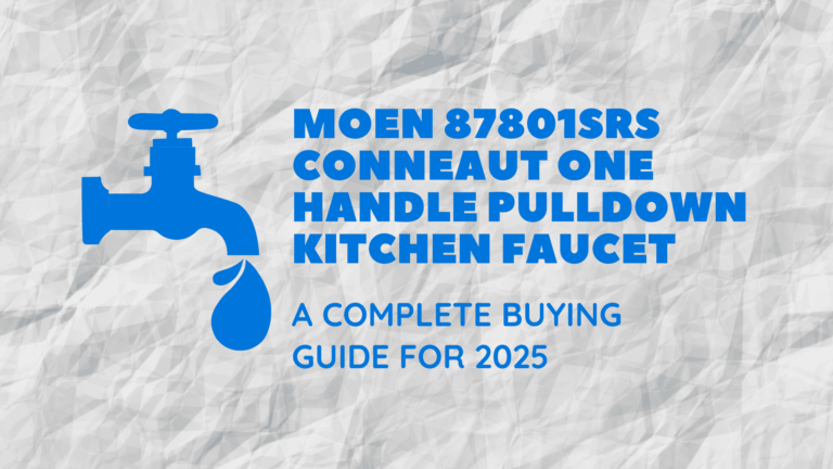 MOEN 87801SRS Conneaut One Handle Pulldown Kitchen Faucet