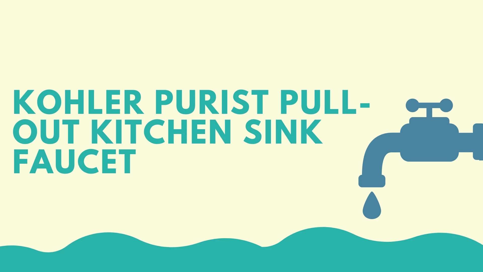 KOHLER Purist Pull-Out Kitchen Sink Faucet