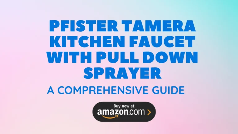 Pfister Tamera Kitchen Faucet with Pull Down Sprayer